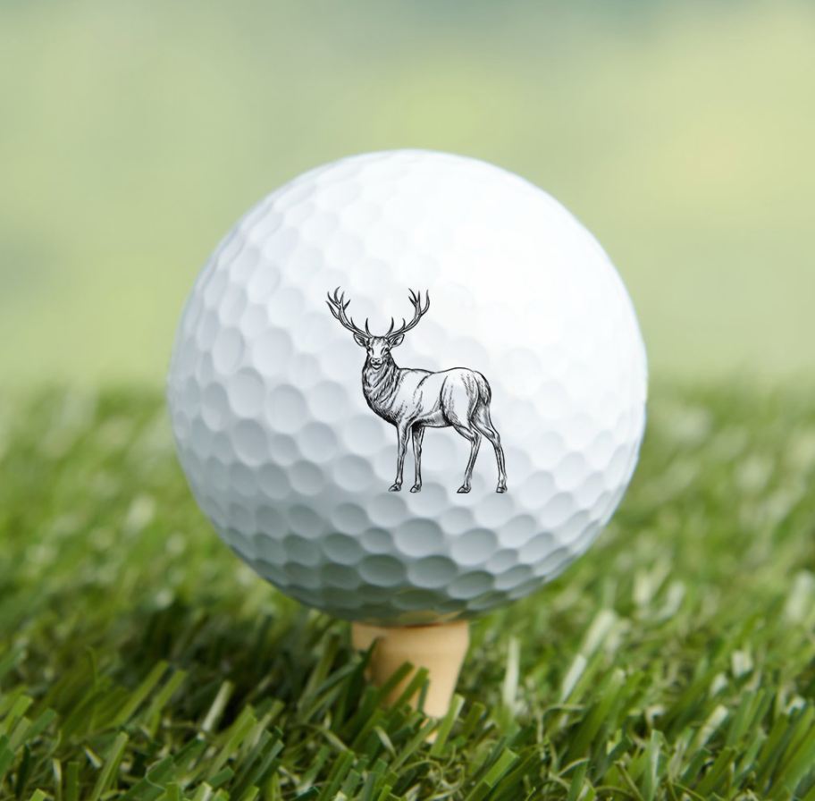 Elk Hunter Golf Ball