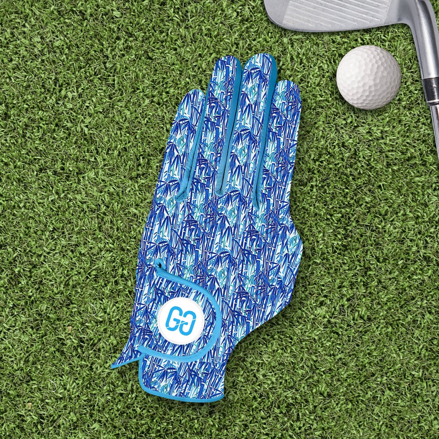 Blue Oasis Golf Glove