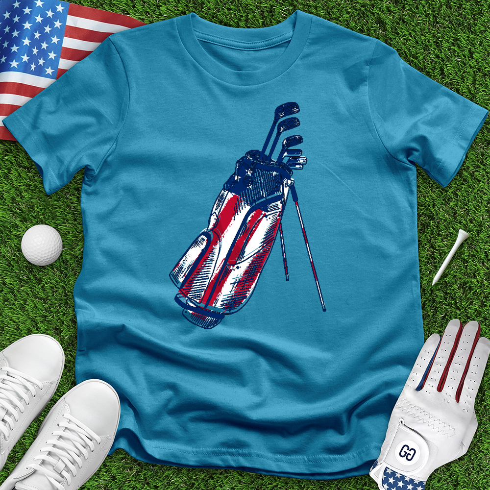 USA Golf Bag Tee