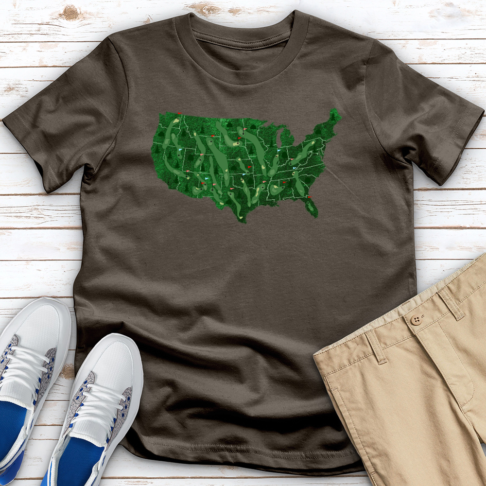 USA Golf Courses Tee