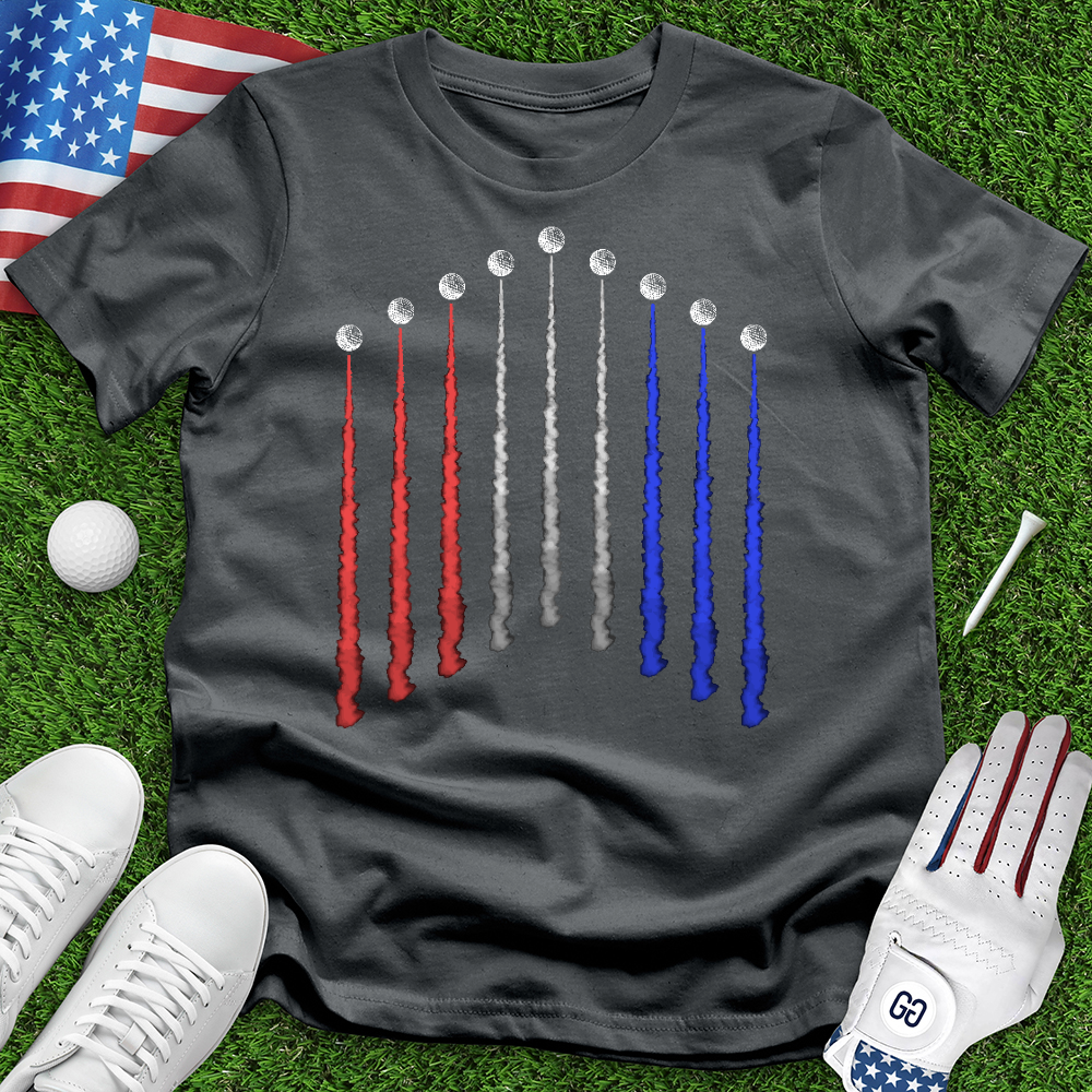 USA Golf Ball Trail Tee