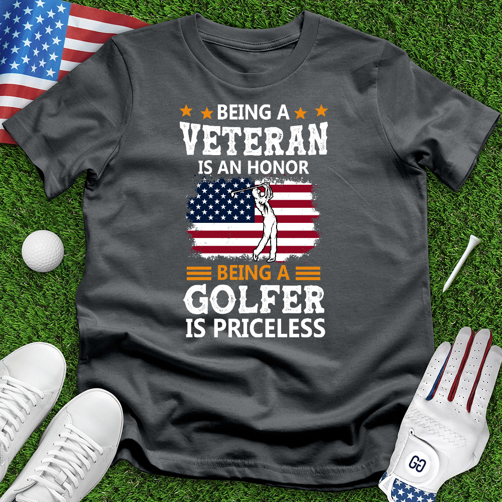 Veteran Priceless Golfer Tee