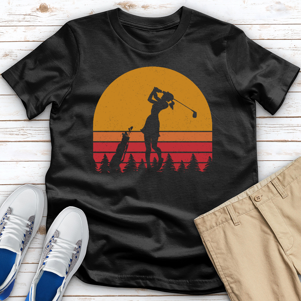 Female Golfer Tee