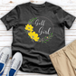 Golf Girl Wreath Heathered Tee