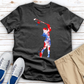 Change to Female Golfer Heathered Tee