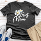 Golf Mom Daisy Hetahered Tee