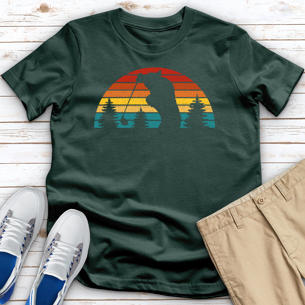 Sunset Golfer Tee