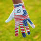 Stars and Stripes Golf Glove