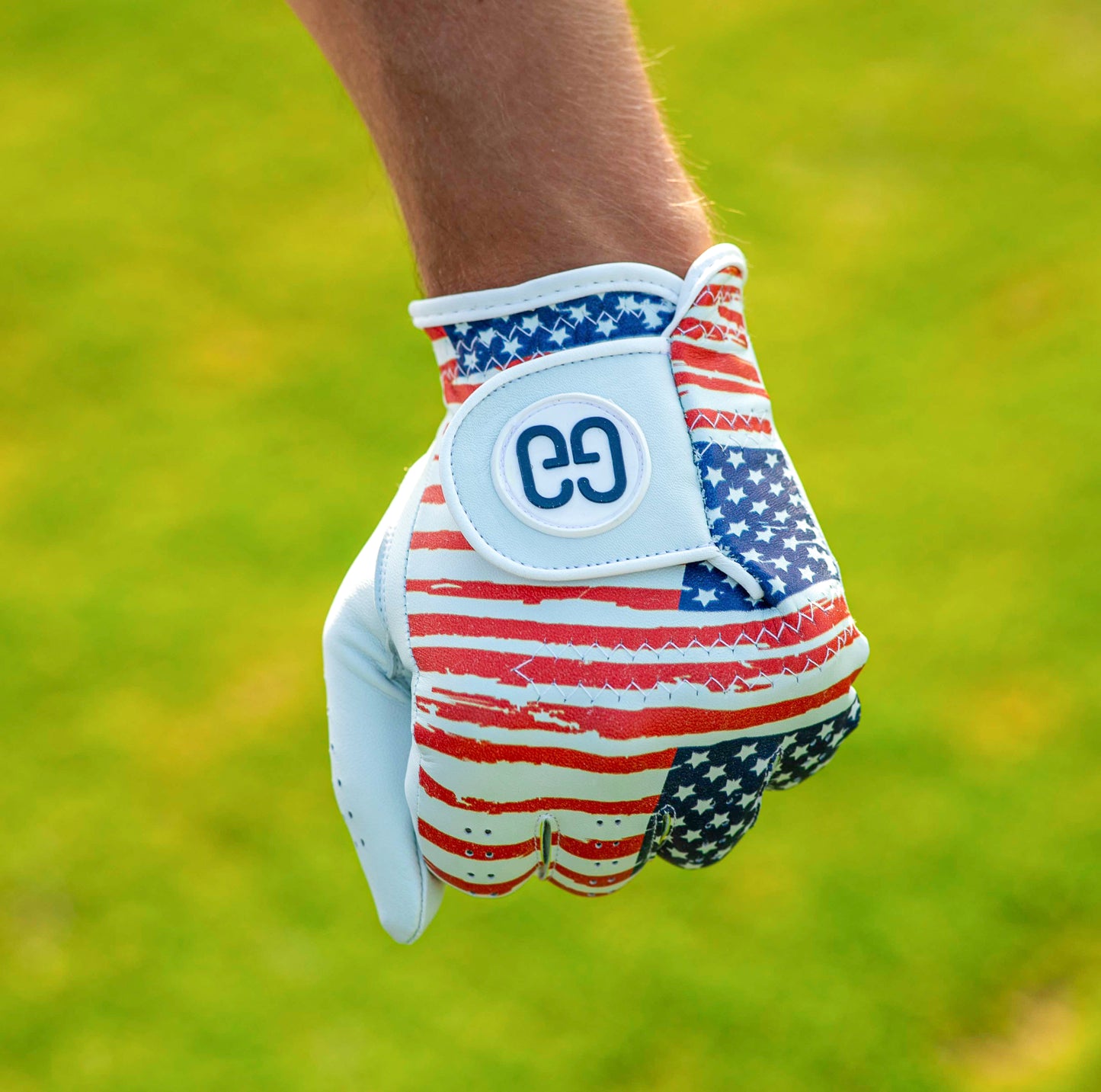 Stars and Stripes Golf Glove