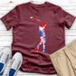 Change to Female Golfer Heathered Tee