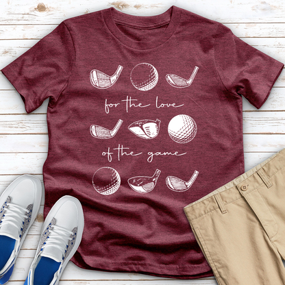 For The Love of Golf Heathered Tee