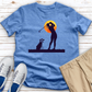 Female Golfer 03 Heathered Tee