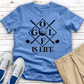 Golf Is Life 04 Heathered Tee