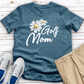 Golf Mom Daisy Hetahered Tee