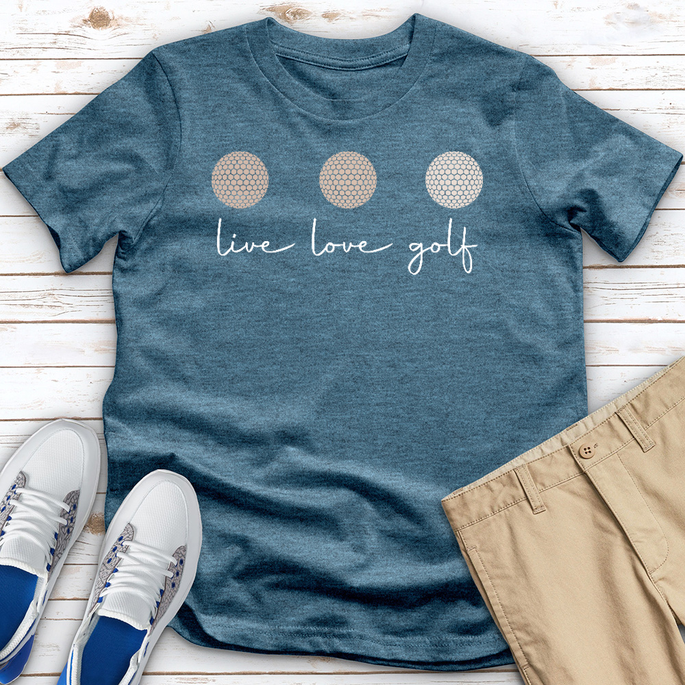 Play Golf Heathered Tee