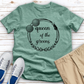 Be Kind Play Golf Heathered Tee