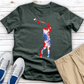 Change to Female Golfer Heathered Tee