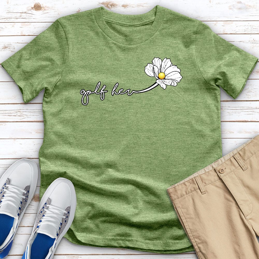 Golf Her Heathered Tee