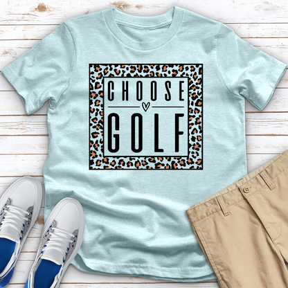 Choose Golf Heathered Tee