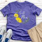 Golf Mom Wreath Heathered Tee