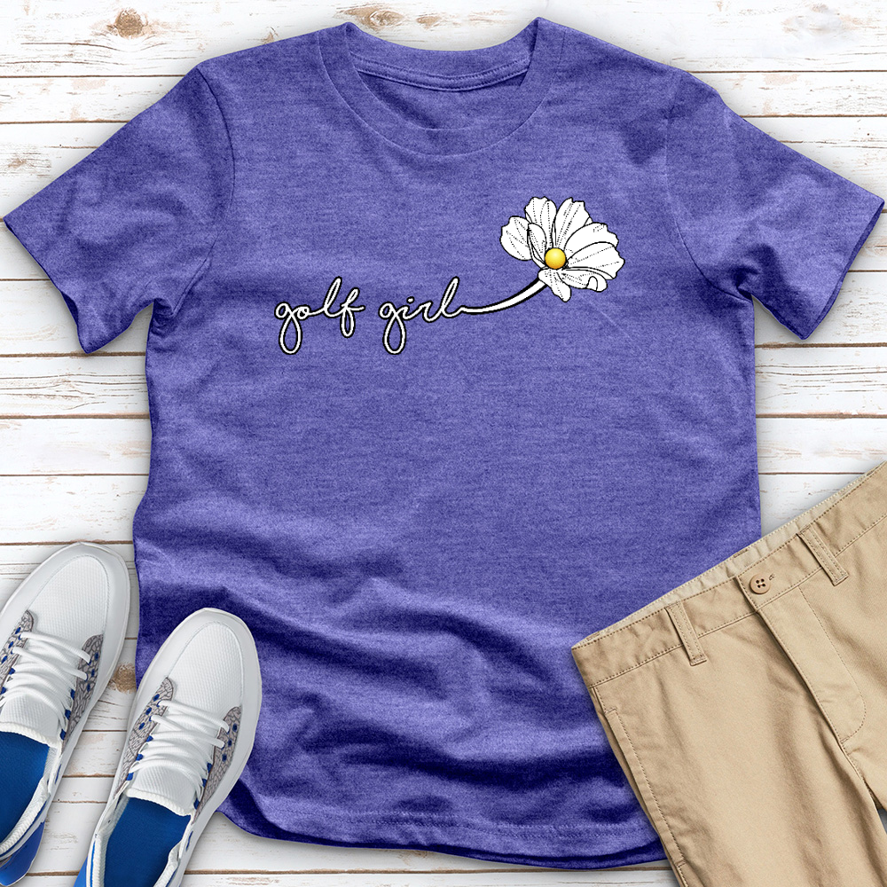 Golf Girl 01 Heathered Tee