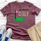 All I Need Is Golf Floral Heathered Tee