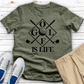 Golf Is Life 04 Heathered Tee