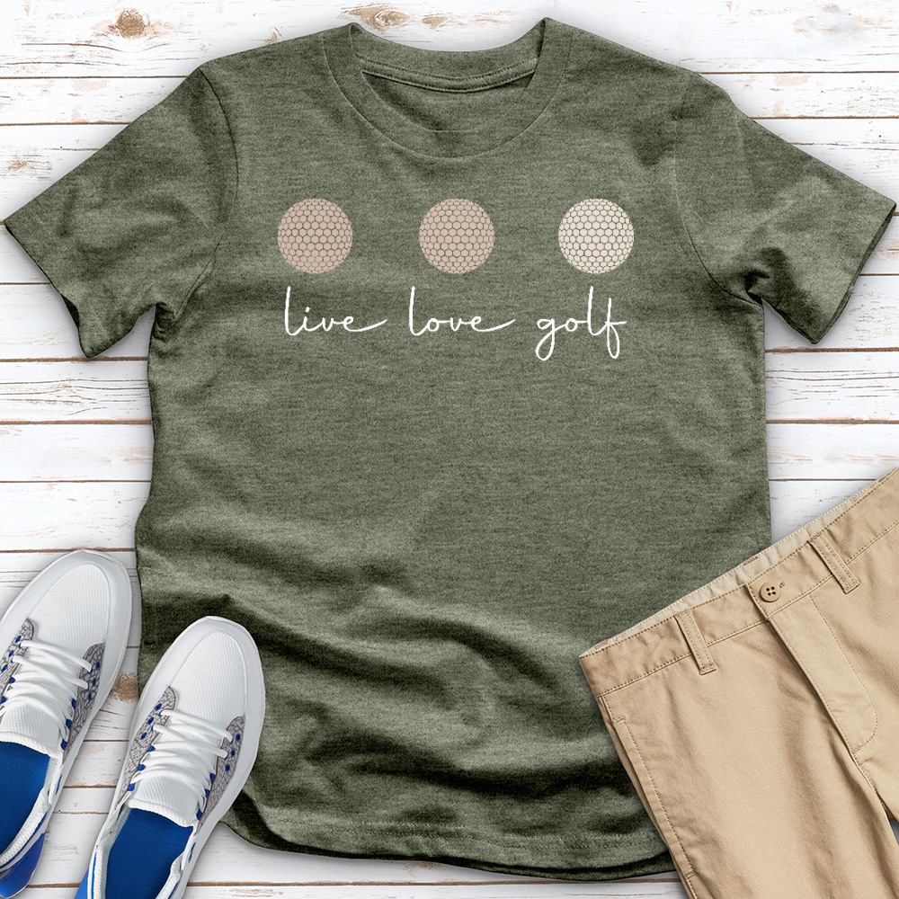 Play Golf Heathered Tee