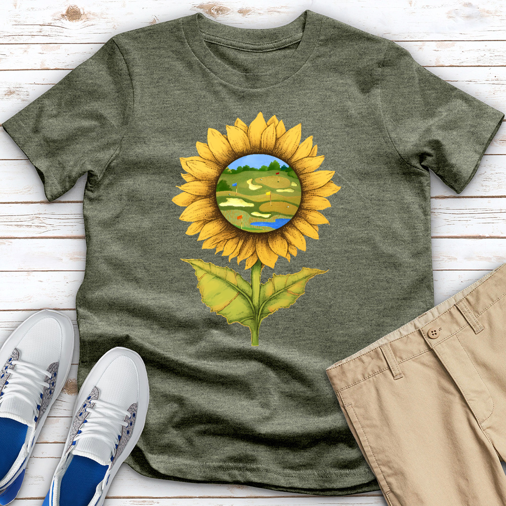 Sunflower Course Heathered Tee