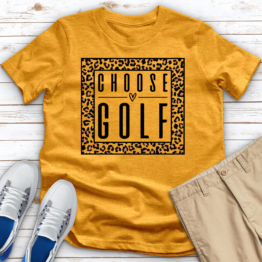 Choose Golf Heathered Tee