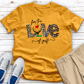 For The Love Of Golf Loepard Heathered Tee