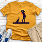 Female Golfer 03 Heathered Tee