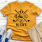 Golf Is Life 04 Heathered Tee