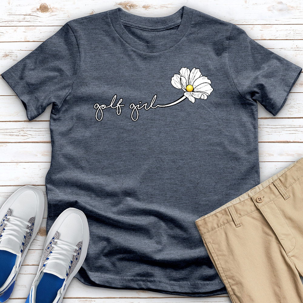 Golf Girl 01 Heathered Tee