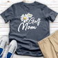 Golf Mom Daisy Hetahered Tee