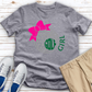 Golf Girl Bow Heathered Tee