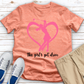 This Girls Got Drive Heart Heathered Tee