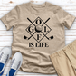 Golf Is Life 04 Heathered Tee