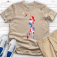 Change to Female Golfer Heathered Tee