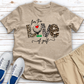 For The Love Of Golf Loepard Heathered Tee