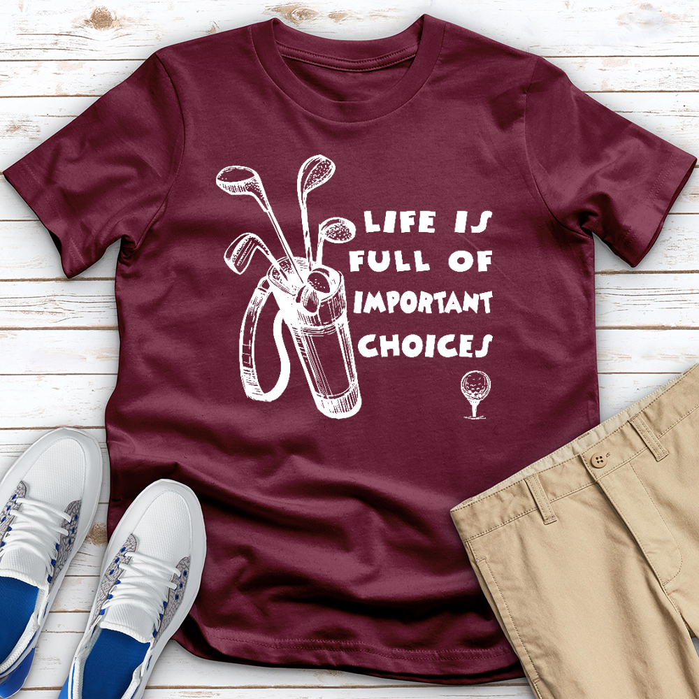 Important Choices Bag Tee