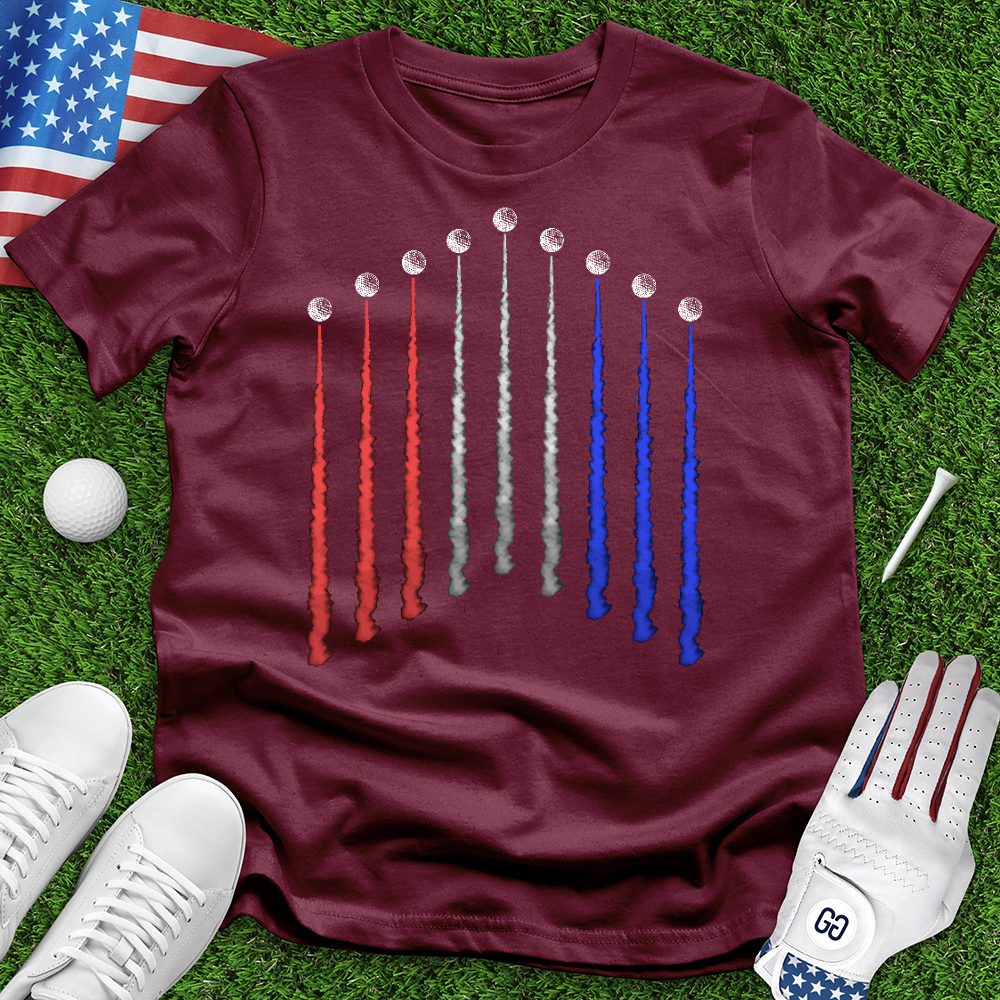 USA Golf Ball Trail Tee