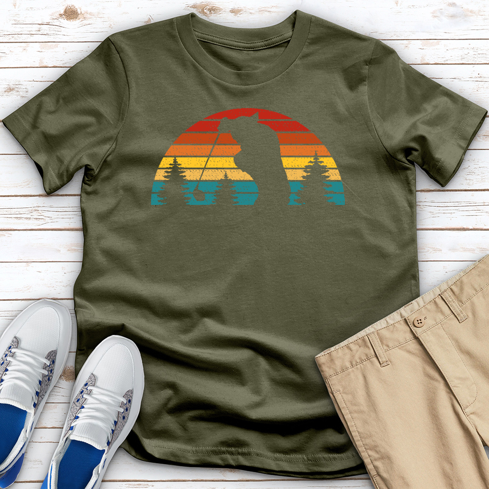 Sunset Golfer Tee