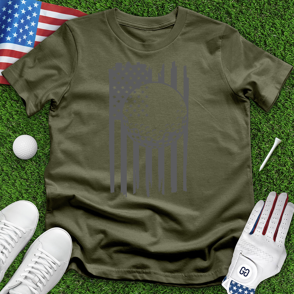 Eagle To The Golf Ball Tee