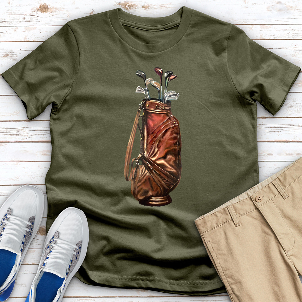 Old School Golf Bag Tee