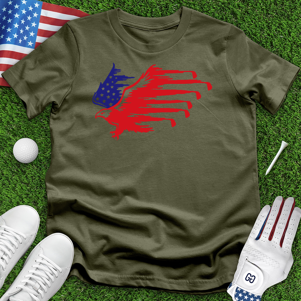 American Flag Eagle Tee