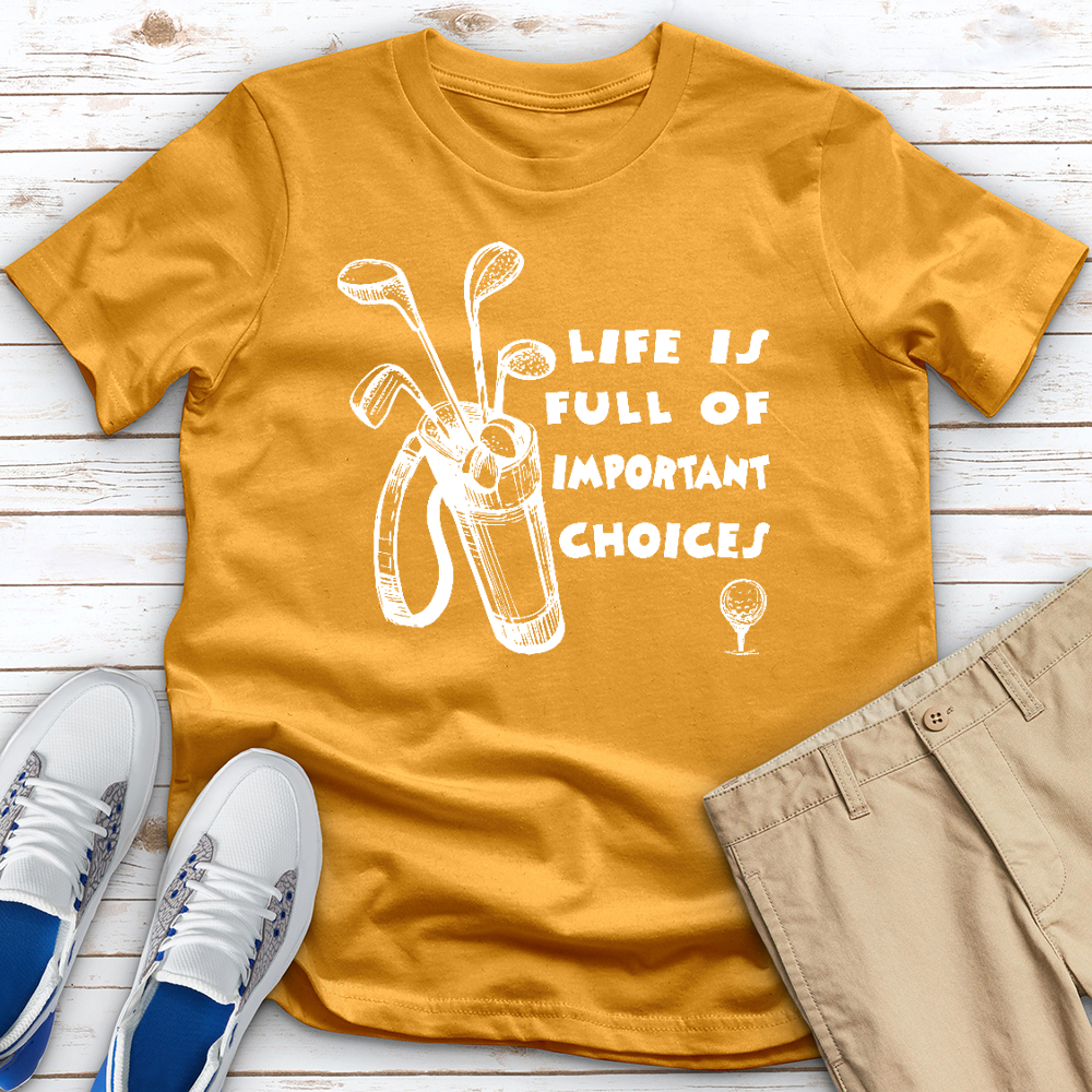 Important Choices Bag Tee