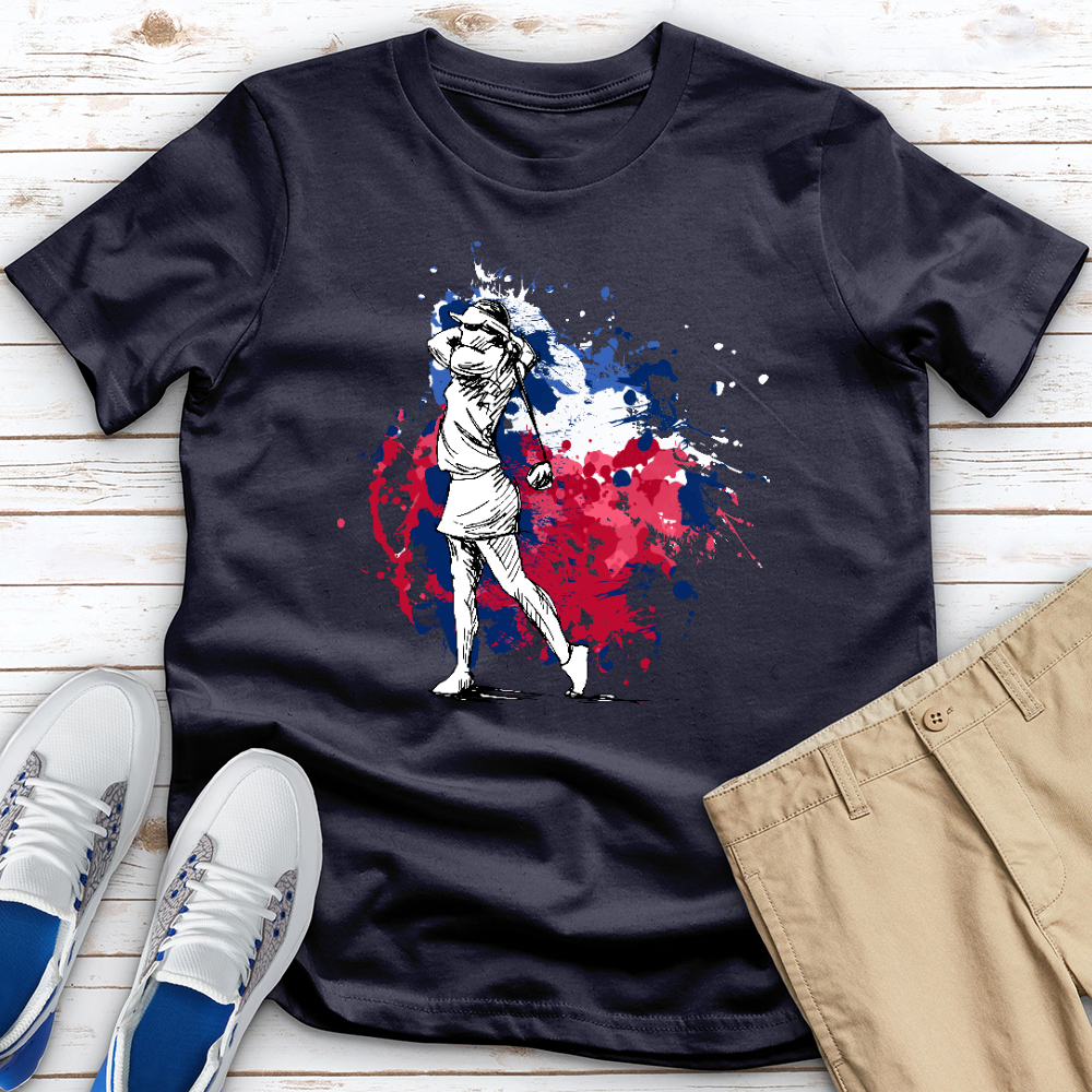 Change to Female Golfer Tee