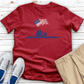 Soldiers Raising Flag Tee