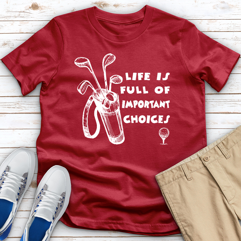 Important Choices Bag Tee